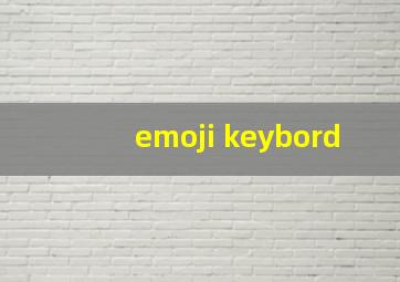 emoji keybord